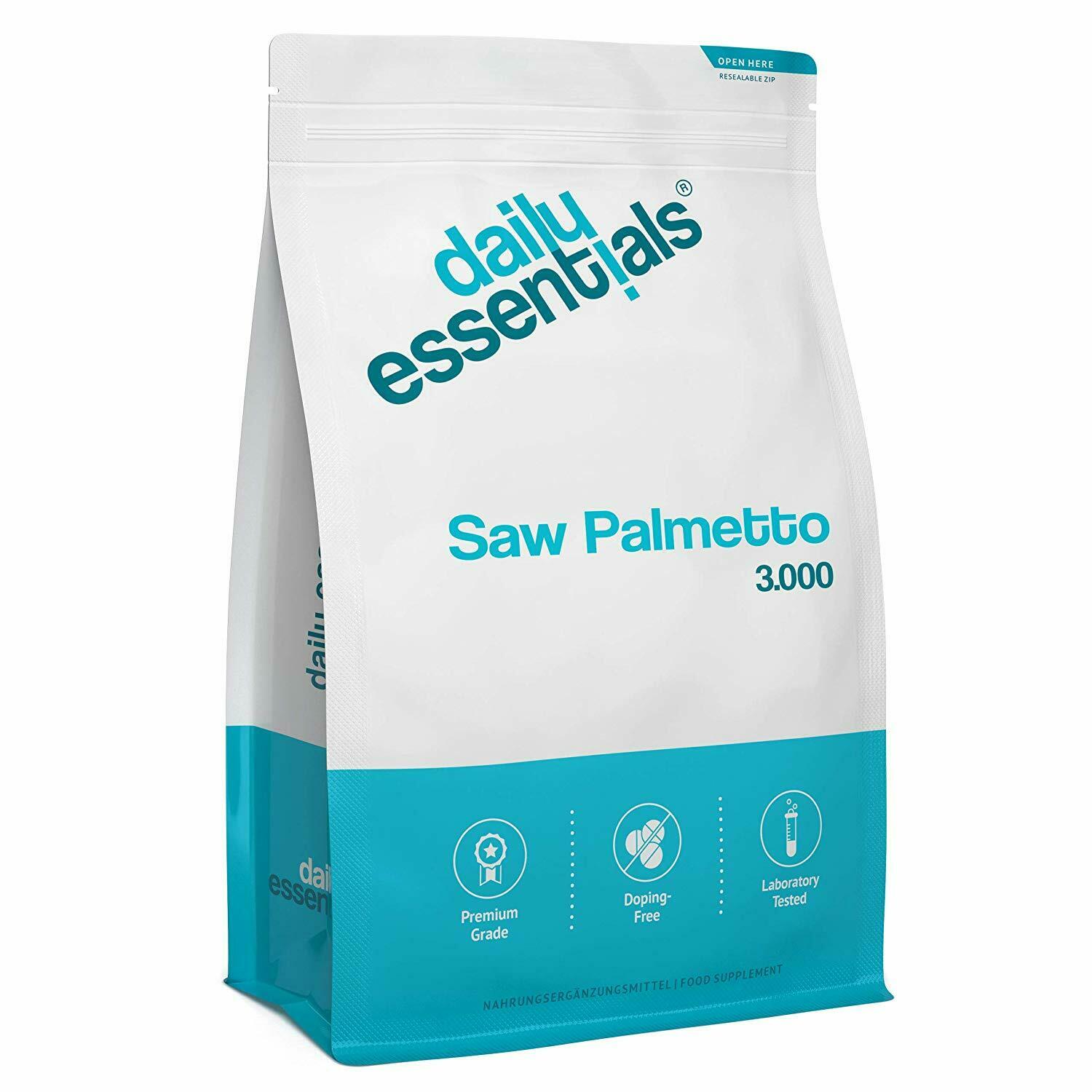Saw Palmetto 3000 mg Daily (500 tablet)